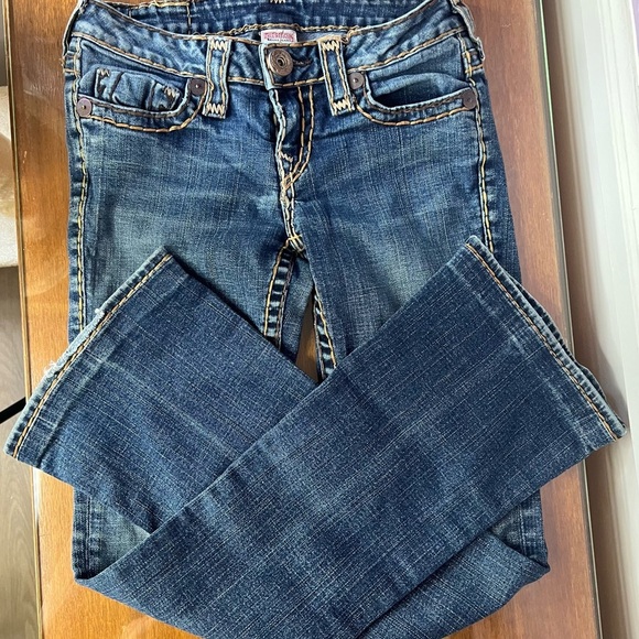 Classic True Religion Blue Denim Jeans - Picture 6 of 12